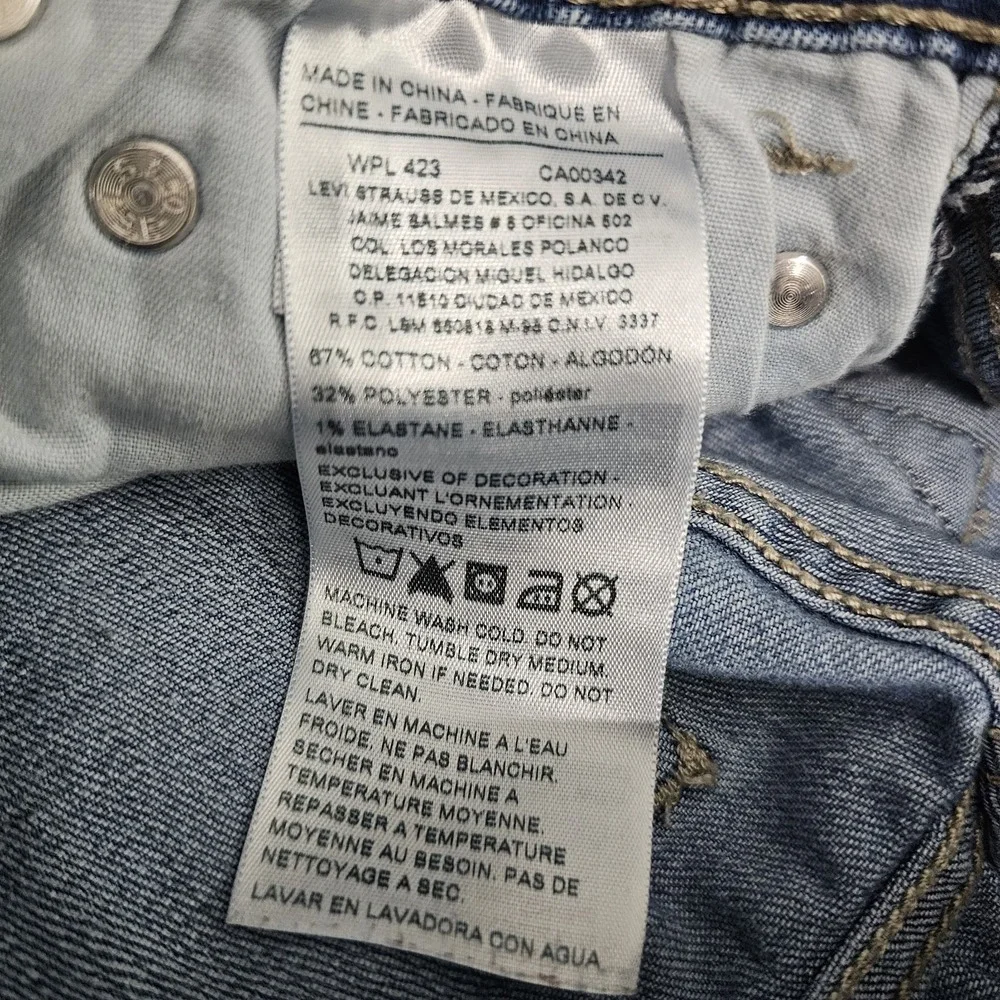 Denizen From Levi's 208 Taper Fit 14Reg 27 x 27 Kids‎ / Youth Denim Blue Jeans